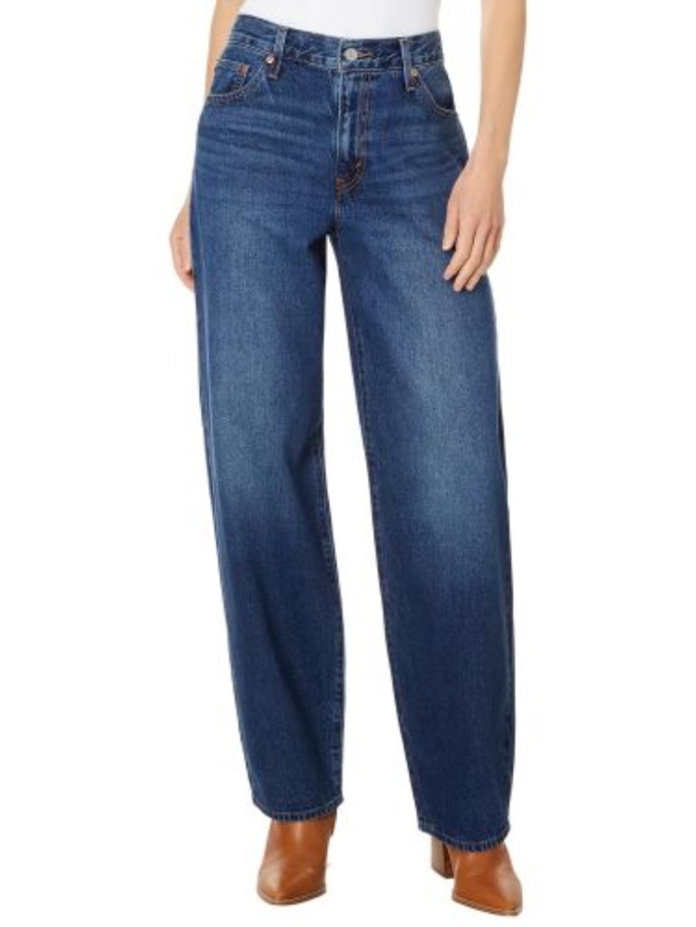 Levi's Baggy Dad Jeans Dark Wash Size 27 x 30